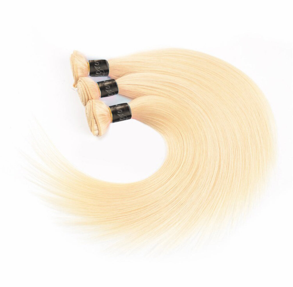 SWEDISH BLONDE STRAIGHT HAIR (BUNDLE DEAL)