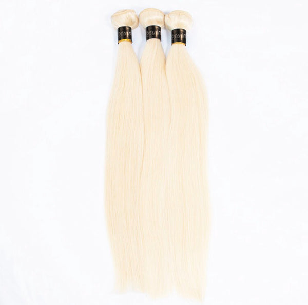 SWEDISH BLONDE STRAIGHT HAIR (BUNDLE DEAL)