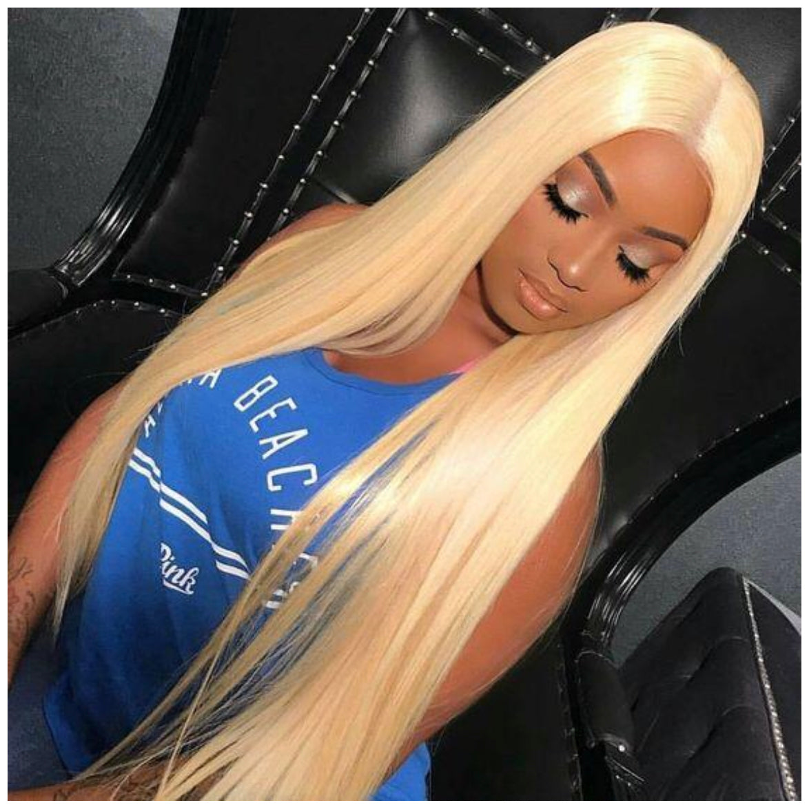 BLONDE STRAIGHT LACE FRONTAL OR FULL FRONTAL UNIT 613