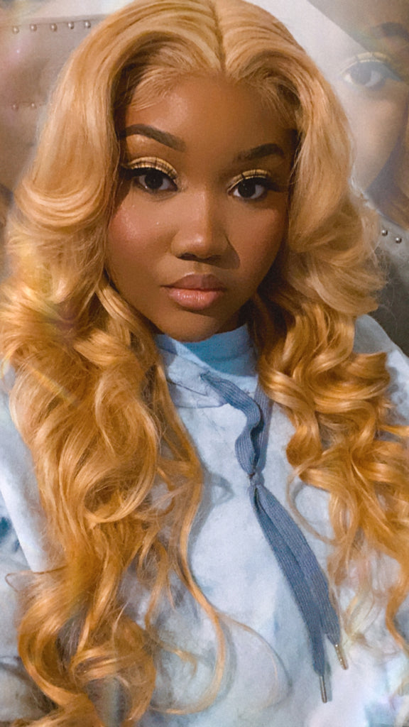 HD BODY WAVE LACE FRONTAL OR FULL LACE (BLONDE/613) UNIT